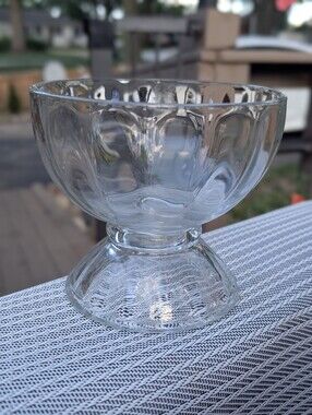 Libbey Glass Pedestal Bowl
